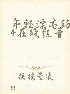 年轻漂亮的嫂子4在线观看