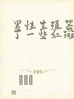 男性生殖器上长了一些红斑怎么回事封面