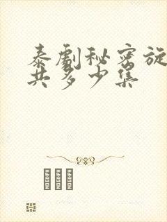 泰剧秘密旋律一共多少集