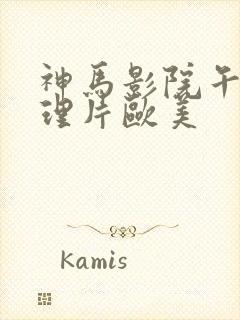 神马影院午夜伦理片欧美封面