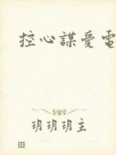 控心谋爱电视剧封面