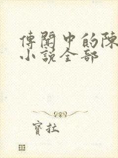 传闻中的陈芊芊小说全部