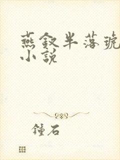 燕钗半落琥珀糖小说