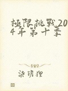 极限挑战2024年第十季