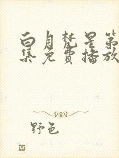 白月梵星第25集免费播放电视剧