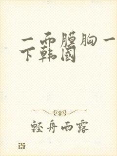 一面膜胸一面膜下韩国