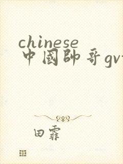 chinese中国帅哥gvtube封面