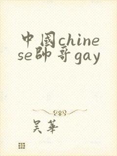 中国chinese帅哥gay封面