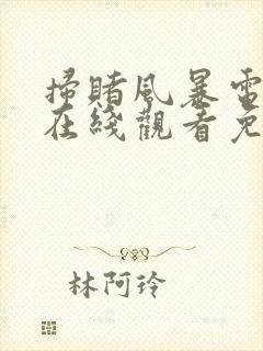 扫赌风暴电视剧在线观看免费完整版