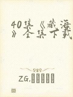 40集《藏海传》全集下载观看封面