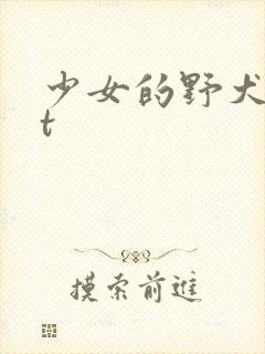 少女的野犬txt
