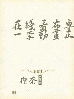 在线看布鲁伊第一季动画正版封面