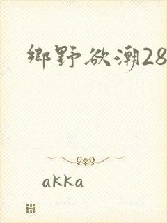 乡野欲潮28章