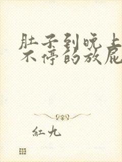 肚子到晚上胀气不停的放屁