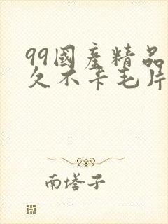 99国产精品久久不卡毛片