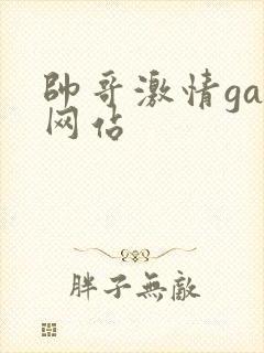 帅哥激情gay网站