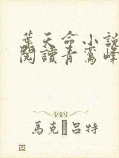 叶天命小说免费阅读青鸾峰上的小说