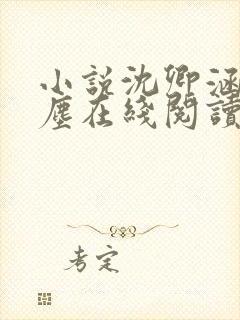 小说沈卿涵林新尘在线阅读