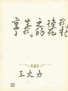 重生之后我嫁给了我的死对头