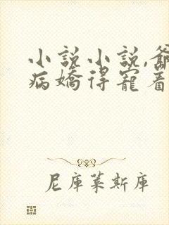 小说小说,爷是病娇得宠着封面