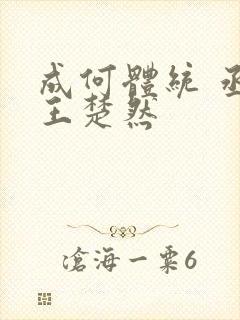 成何体统 丞磊王楚然