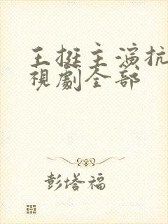 王挺主演抗日电视剧全部