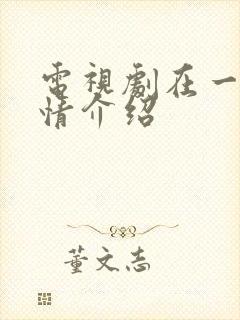 电视剧在一起剧情介绍