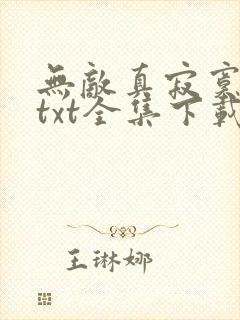 无敌真寂寞林凡txt全集下载