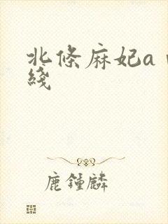 北条麻妃aⅴ在线