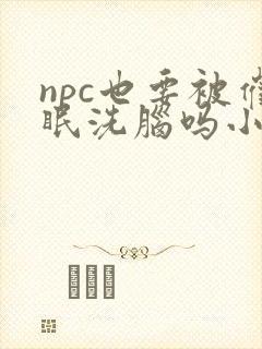 npc也要被催眠洗脑吗小说封面