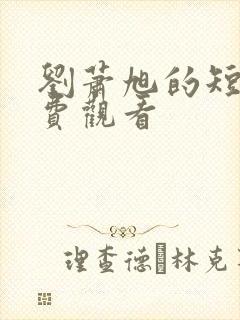 刘萧旭的短剧免费观看