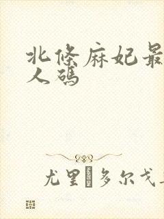 北条麻妃最新黑人码