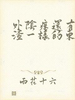 外阴痒还有豆腐渣一样的东西封面