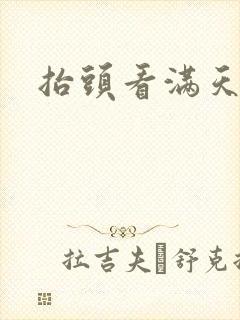 抬头看满天星封面