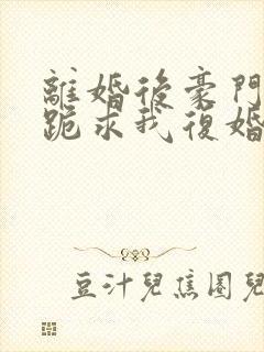 离婚后豪门前夫跪求我复婚小说封面