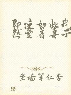 即使如此我也依然爱着妻子封面