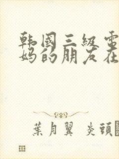 韩国三级电影妈妈的朋友在线播放