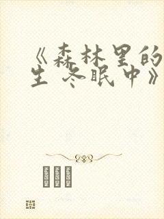 《森林里的熊先生 冬眠中》