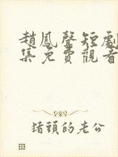 赵凤声短剧70集免费观看