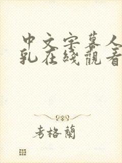 中文字幕人妻巨乳在线观看