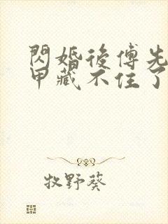 闪婚后傅先生马甲藏不住了短剧