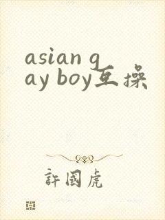 asian gay boy互操封面