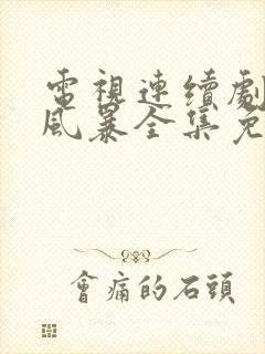 电视连续剧扫黑风暴全集免费观看封面