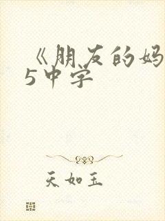 《朋友的妈妈》5中字