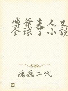 傅爷夫人又惊艳全球了小说免费下载