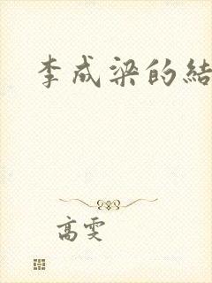 李成梁的结局封面