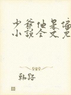 少爷他是偏执狂小说全文免费阅读