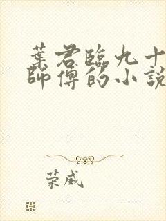 叶君临九十九个师傅的小说封面