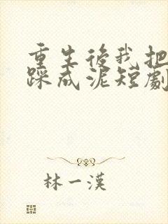 重生后我把前夫踩成泥短剧