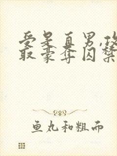 受是直男,攻强取豪夺囚禁受的小说封面